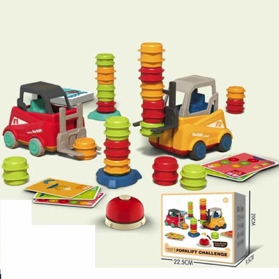Joko Spoločenská Hra Postav Vežu zo Sudov + 2 Vysokozdvižné vozíky