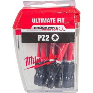 Milwaukee SHOCKWAVE Ударни битове PZ2 50 mm 10 бр (4932430866)