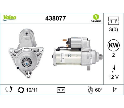 Startér VALEO 438077