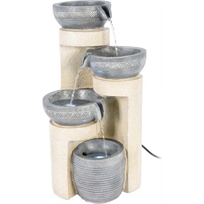 HOMESTYLING Fontána izbová s LED osvetlením 49 cm Modern
