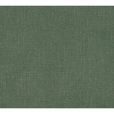 Vliesová tapeta Cosmo Living 790673 Uni Textilný vzhľad, zelená, zlatá 10,05 x 0,53 m