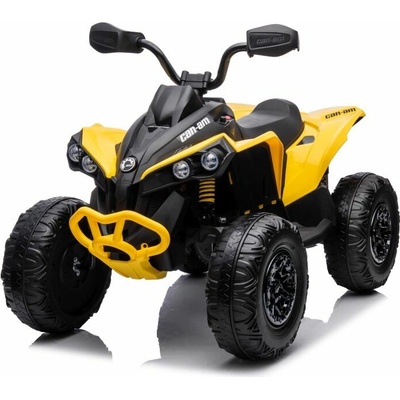 mamido Detská elektrická štvorkolka Can-Am Renegade 180W 4x4 žltá