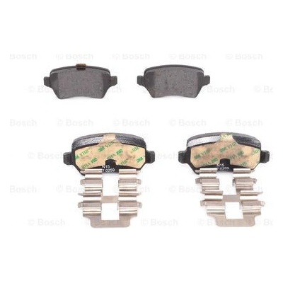 BOSCH Sada brzdových platničiek kotúčovej brzdy 0986494654