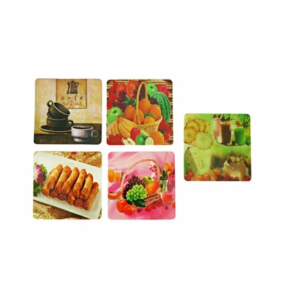 ПОДЛОЖКИ ЗА ЧАШИ 6 БР. ГЛАНЦ (10945)