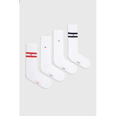 Tommy Hilfiger Чорапи Tommy Hilfiger (4 чифта) в бяло 701227433 (701227433)