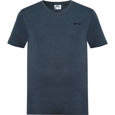 Slazenger Мъжка тениска Slazenger V Neck T Shirt Mens - Charcoal Marl