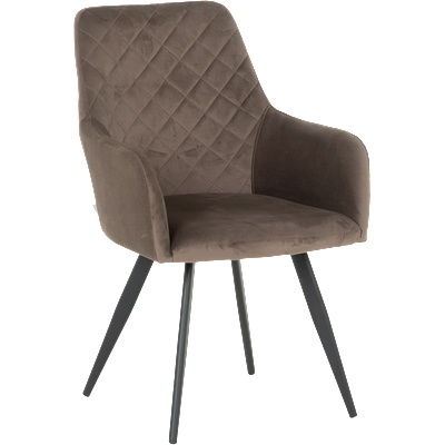 Carmen Трапезен стол eton p - кафяв hlr