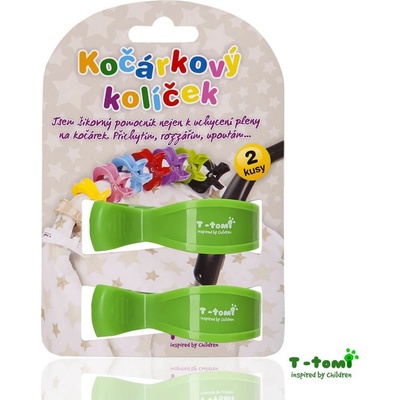 T-tomi kolíček zelená