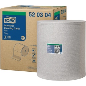 Tork Premium 520 нетъкан текстил, голяма ролка, сив - 1 бр