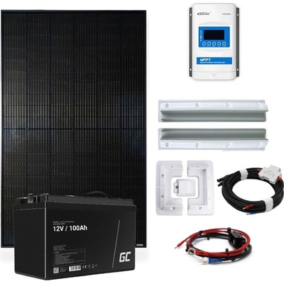 Ecoprodukt solárny ostrovný systém 12V 240Wp 100Ah karavan