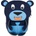 Affenzahn Bobo Bear modrá