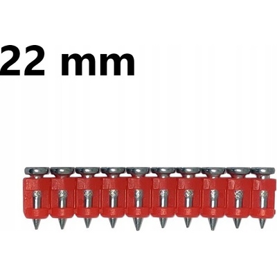 Hřebíky betonu Celo 22 ks 1,5 kg