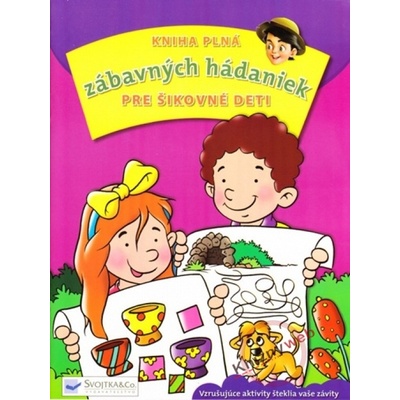 Kniha plná zábavných hádaniek pre šikovné deti