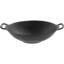 TableCraft Litinová WOK ploché dno 35,5 cm