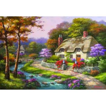 Anatolian - Puzzle Kim: Spring Cottage - 500 piese