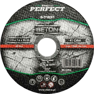 Stalco Kotúč rezný 125 x 3,0 x 22, 23 mm S-71637
