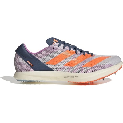 Adidas Men's Adizero Avanti Track Running Spike - Grey/Sorang