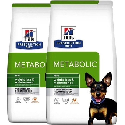 Hill's Hill s Prescription Diet Metabolic Mini Контрол на теглото 2 x 6 кг