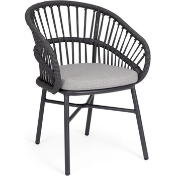 Bizzotto Odivelas АНТРАЦИТ СТОЛ С ВЪЗГЛАВНИЦА (0665519)