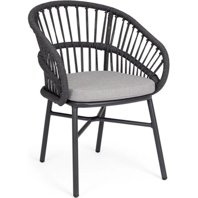 Bizzotto Odivelas АНТРАЦИТ СТОЛ С ВЪЗГЛАВНИЦА (0665519)