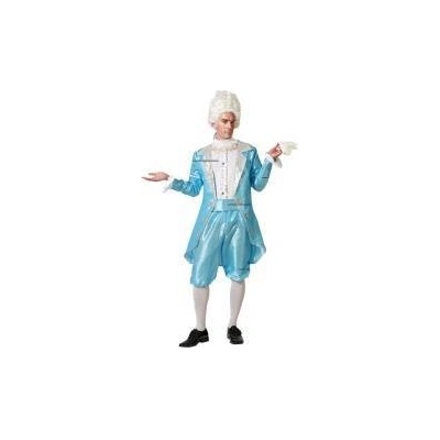 BigBuy Carnival Маскировъчен костюм за възрастни Син Куртизан Размер m/l