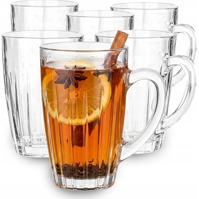 Design Sklenice na kávu a čaj Altom 6 x 350 ml