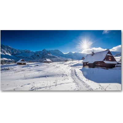 Fotoobraz na skle Západné Tatry 100x50 cm