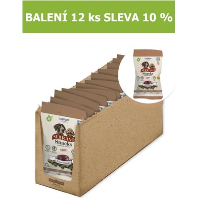 Serrano Snack Dog Liver 100 g 12 ks