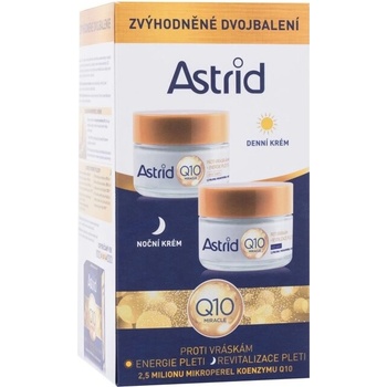 Astrid Q10 Miracle noční a denní krém 2 x 50 ml dárková sada