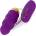 SuperLove Mia Vibrating Egg Purple