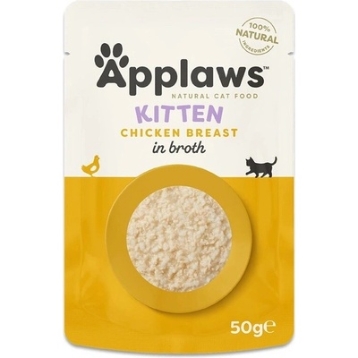 Applaws Kitten Kapsička pro koťata s kuřecími prsy v vývaru 50 g