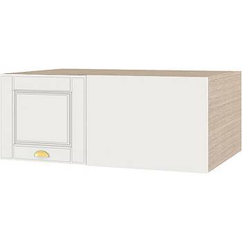 Image 1 of ИРИМ Ъглова надсройка за кухненски шкаф Сити МФ-Бяло мат-09-113 90 см