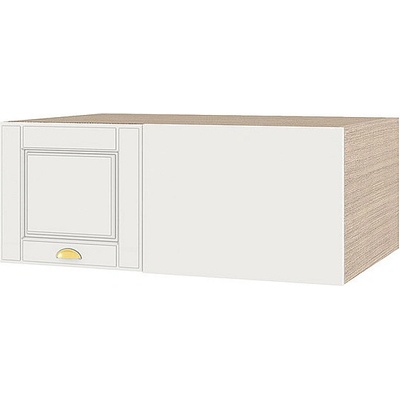 ИРИМ Ъглова надсройка за кухненски шкаф Сити МФ-Бяло мат-09-113 90 см