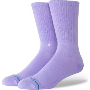Stance Мъжки спортни чорапи Stance Icon Sports socks - Neon Purple - размер 43-46 (EU) (201-2535-1112)