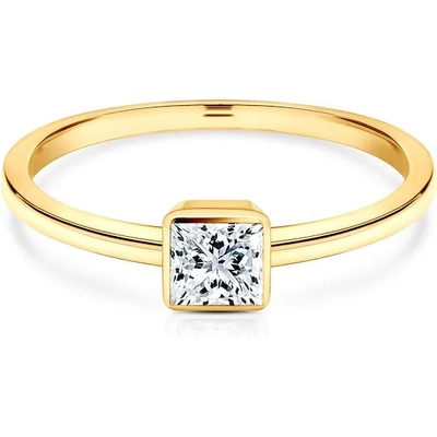 SAVICKI Годежен пръстен Pure: злато, диамант с шлифовка