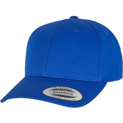 Flexfit 7706 Snapback zahnutá klasická COT55770605099-royal Modrá královská