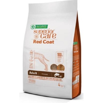 Nature's Protection Superior Care Dog Dry Red Coat Adult Grain Free Salmon 4 kg