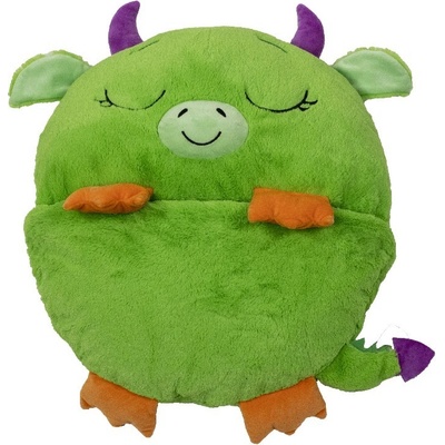 Happy Nappers spacáčik uspávačik zelený dráčik Duncan