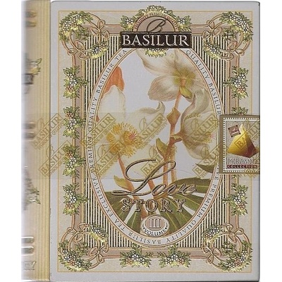 Basilur KNIHA LOVE 3 ČAJ PYRAMID 5 x 2 g