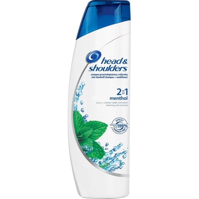 Head & Shoulders Mentohol šampon a kondicionér 2v1 proti lupům 400 ml