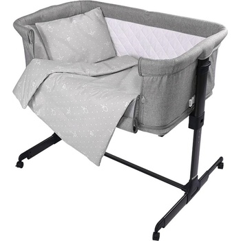 Lorelli Eva Бебешки спален комплект Мечо сив 5 части 20801145903