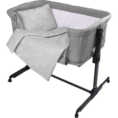 Lorelli Eva Бебешки спален комплект Мечо сив 5 части 20801145903