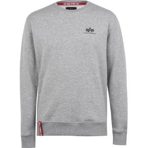 Alpha Industries Блуза Alpha Industries Basic Small Logo Sweatshirt - Grey