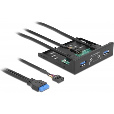 Delock 3, 5" USB 3.2 Gen1 преден панел 2xUSB-A + HD-Audio (64150) 64150 (64150)