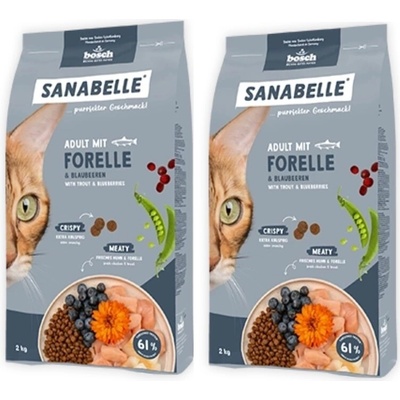 BOSCH Sanabelle Adult Trout 2 x 8 kg