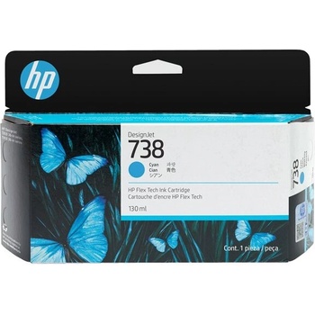 HP 738 Cyan (498N5A)