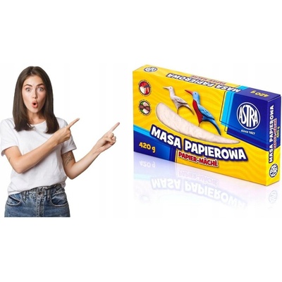 Astra Modelovacia hmota papierová 420g