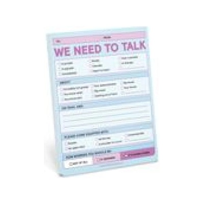 Knock Knock We Need To Talk Nifty Note | Knock Knock