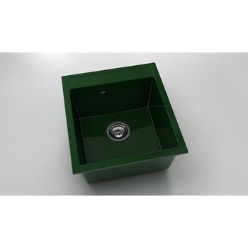 Image 1 of FAT Мивка Vanguard 224, Polymer marble, 09 Зелен гранит, с включен сифон