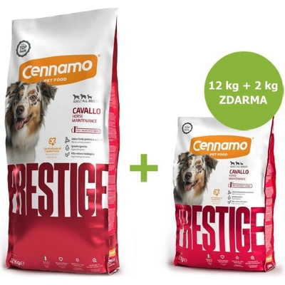 Cennamo Prestige Dog Adult All Breeds Horse 14 kg
